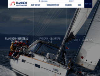 flamingoyachts.com screenshot