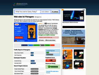 flanagans.ie.clearwebstats.com screenshot
