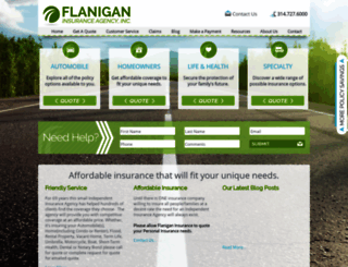 flaniganinsuranceagency.com screenshot