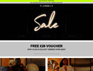flannelsfashion.com screenshot
