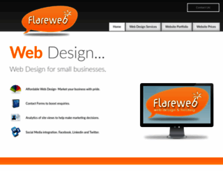 flare-web.co.uk screenshot