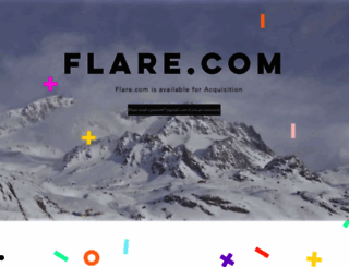 flare.com screenshot