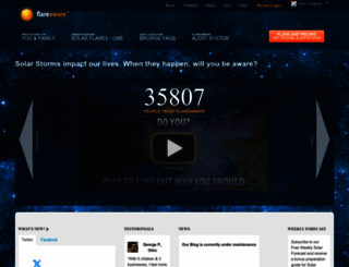 flareaware.com screenshot