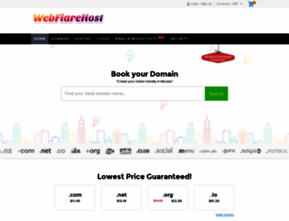 flarehost.net screenshot