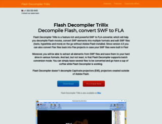 flash-decompiler.com screenshot