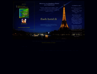flash-hotel.fr screenshot