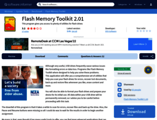 flash-memory-toolkit.informer.com screenshot
