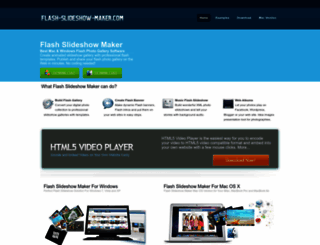 flash-slideshow-maker.com screenshot
