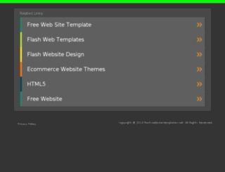 flash-website-templates.net screenshot