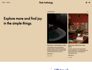 flashanthology.com screenshot