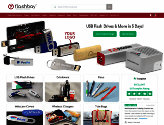 flashbay.com screenshot