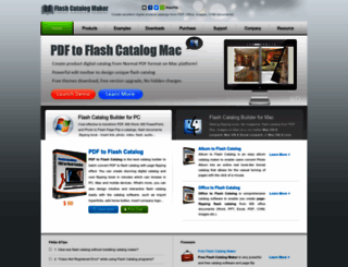 flashcatalogmaker.com screenshot