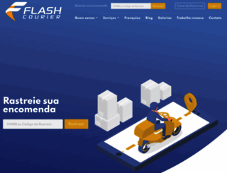 flashcourier.com.br screenshot