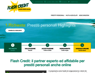 flashcredit.ch screenshot