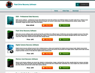 flashdriverecoverysoftware.com screenshot