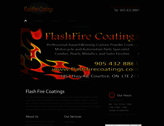flashfirecoatings.com screenshot