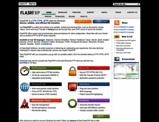 flashfxp.com screenshot
