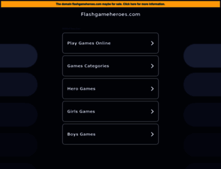 flashgameheroes.com screenshot