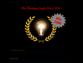 flashinglightprize.com screenshot