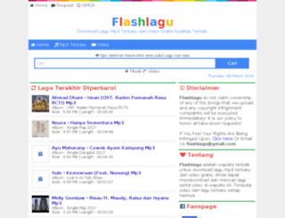 flashlagu.com screenshot