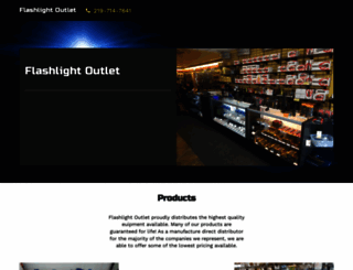flashlightoutlet.com screenshot
