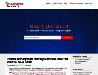 flashlightsworld.com screenshot
