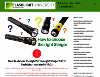flashlightuniversity.com screenshot
