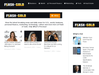 flashofgold.com screenshot