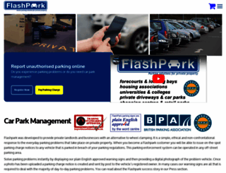 flashpark.co.uk screenshot