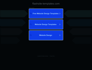 flashsite-templates.com screenshot