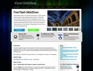 flashslideshow-maker.com screenshot