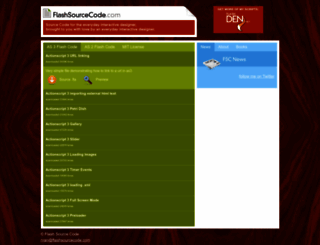 flashsourcecode.com screenshot