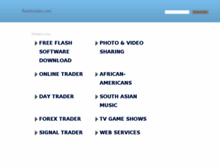 flashtrader.com screenshot