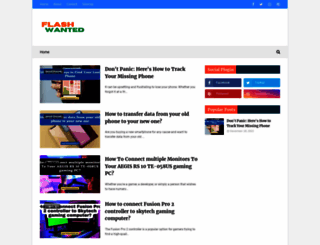 flashwanted.com screenshot
