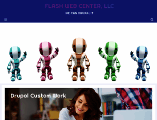 flashwebcenter.com screenshot