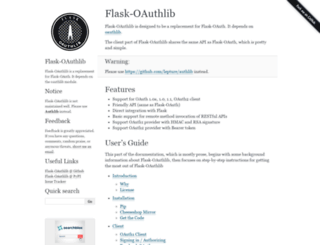 flask-oauthlib.readthedocs.org screenshot