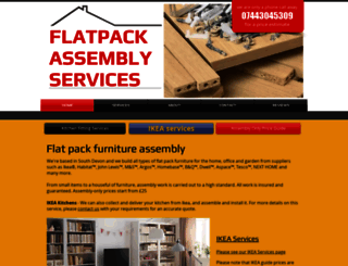 flat-pack-assembly.com screenshot