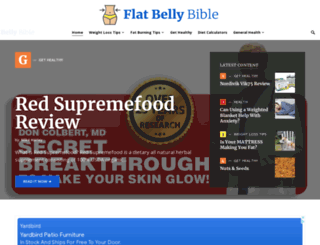 flatbellybible.com screenshot