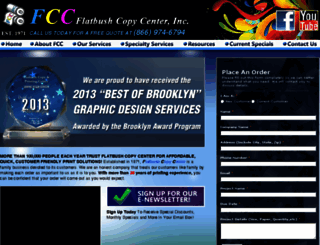flatbushcopycenter.clickforward.com screenshot