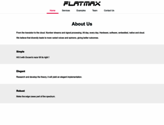 flatmax.com screenshot