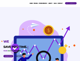 flatratesocialmedia.com screenshot