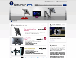 flatscreenarms.co.uk screenshot