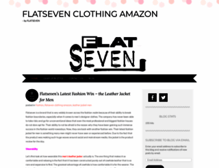 flatsevenclothingamazon.wordpress.com screenshot