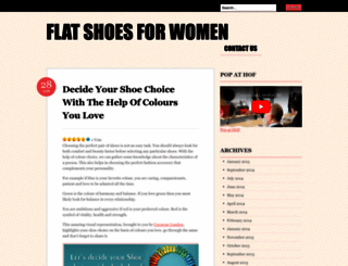 flatshoeforwomen.wordpress.com screenshot