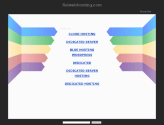 flatwebhosting.com screenshot