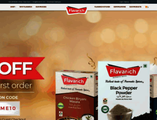 flavarich.com screenshot