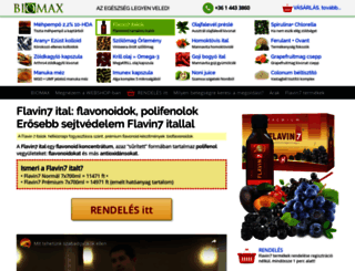 flavin.biomax.hu screenshot