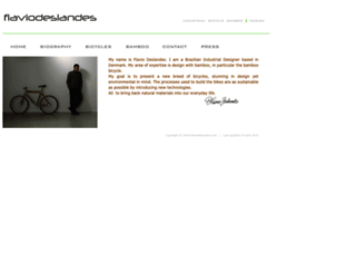 flaviodeslandes.com screenshot