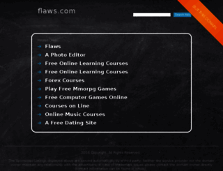 flaws.com screenshot