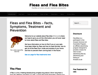 flea-bites.co.uk screenshot
